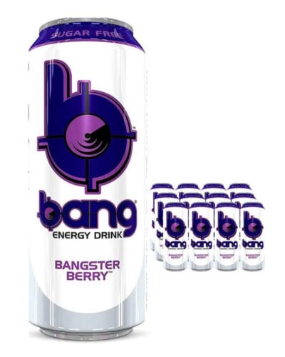 Bang Bangster Berry Energy Drink Multipack, 12 x 500 ml