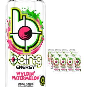 Bang Wlydin Watermelon Energy Drink Multipack, 12 x 500 ml