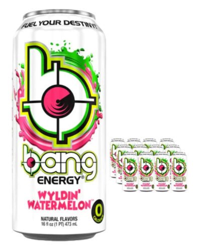 Bang Wlydin Watermelon Energy Drink Multipack, 12 x 500 ml
