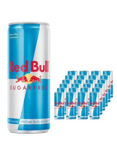 Red Bull Sugar Free Energy Drink Multipack, 24 x 250 ml