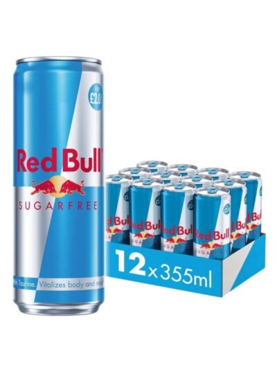 Red Bull Sugar Free Energy Drink Price Marked Multipack, 12 x 355 ml