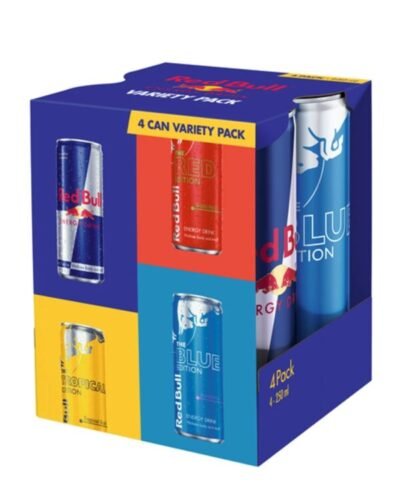 Red Bull Variety Pack, 4 x 250 ml